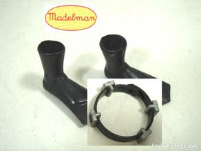 Madelman: ACCESORIOS MADELMAN -ALETAS HOMBRE RANA + CINTURON 4 PLOMOS BUZO SUBMARINISTA -1ª EPOCA ORIGINAL